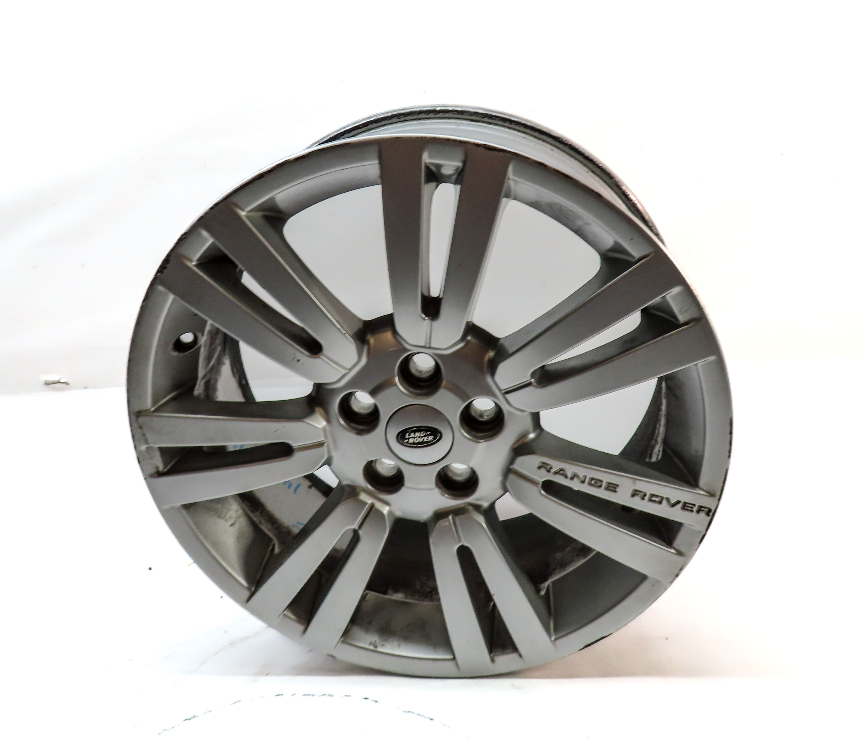 2010-2012 RANGE ROVER (L322) 20x8.5  7 TWIN 14-SPOKE ALUMINUM ALLOY WHEEL RIM — exact item pictured